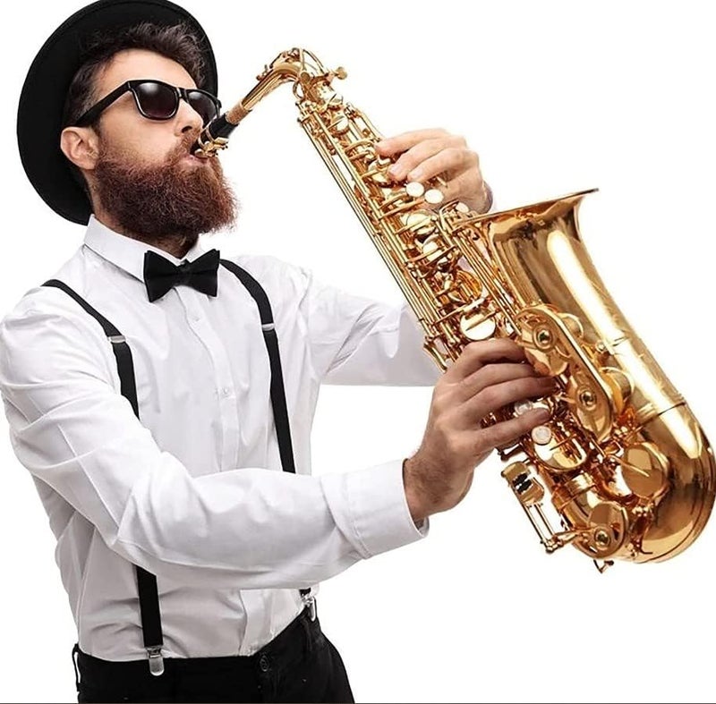 POCREATION Plastic Alto Saxophone Reeds, 3pcs Plastic Alto Saxophone Mouthpiece Reeds 2.5 Parts Repairs Accessory Black - Image 4